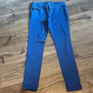 The Limited Vibrant Blue Denim Jeans